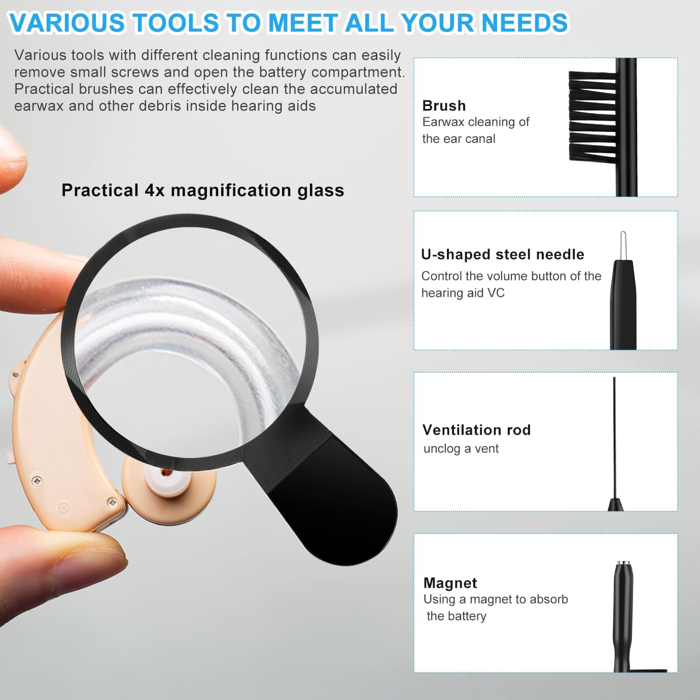 Hearing Aid Cleaning Kit